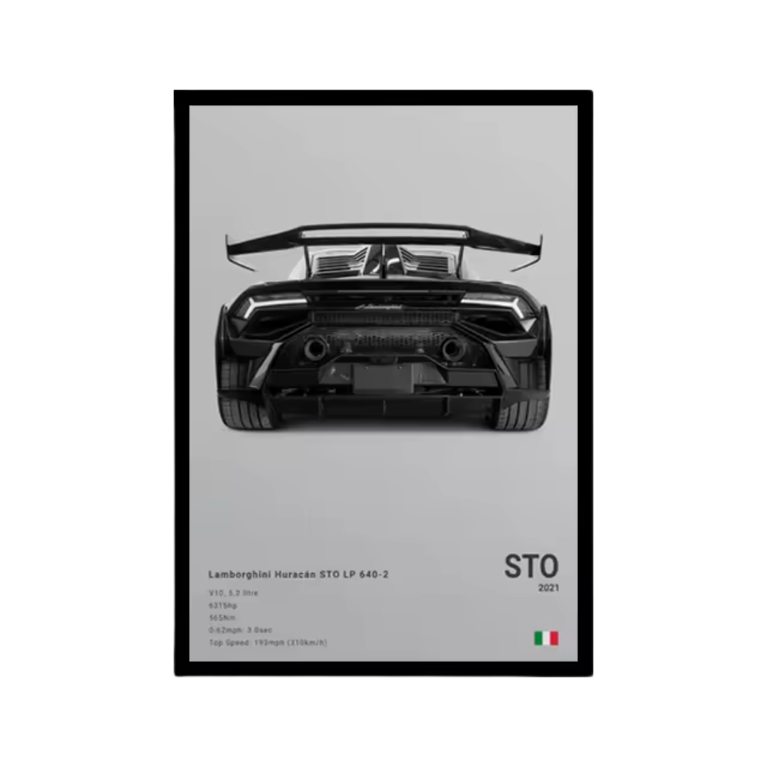 Lamborghini STO (hátul)