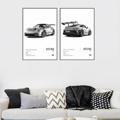 Porsche 911 GT3 RS (hátul)
