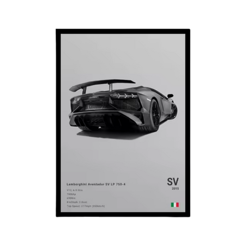 Lamborghini SV (hátul)