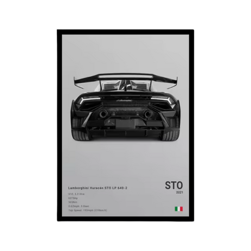 Lamborghini STO (hátul)
